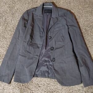 Banana Republic Womens Blazer Size 4 Pin Stripe